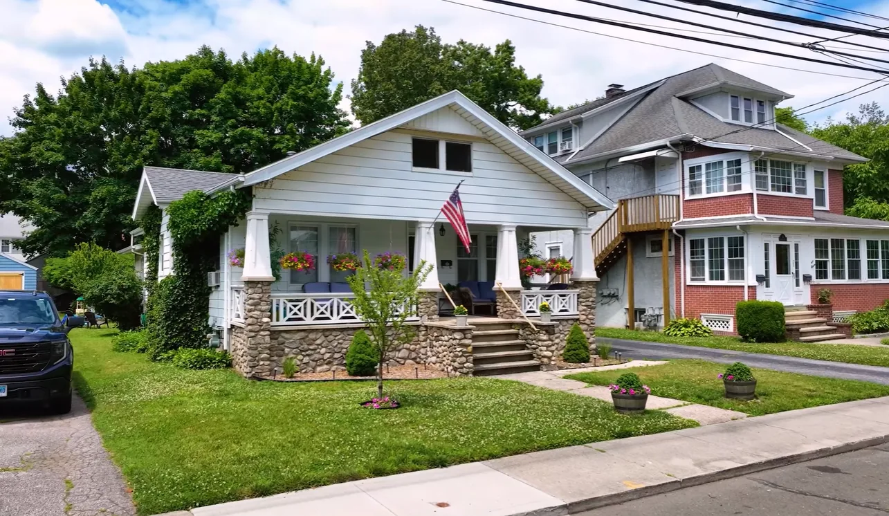 Residential homes prepared for a move
